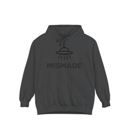 Mismade UFO Hoodie — Retro Alien Abduction Graphic Pullover